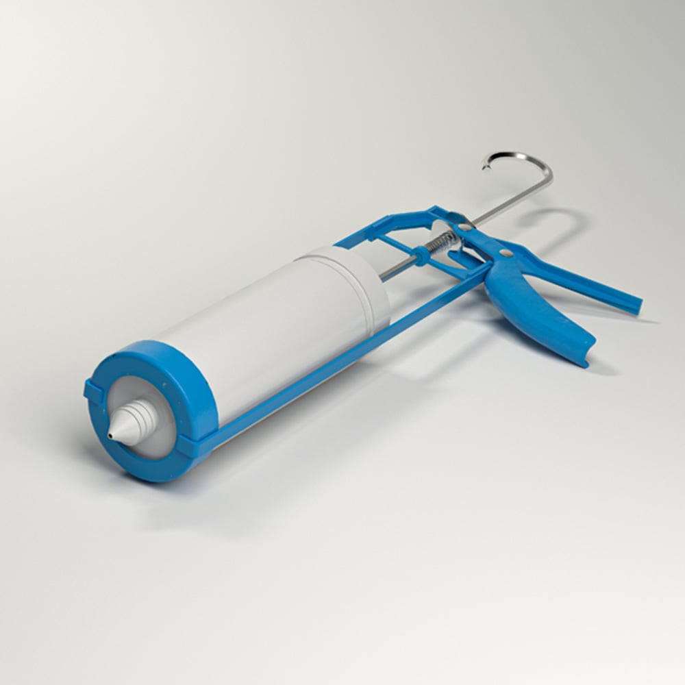 Clickfit White Low Modulus Silicone Sealant 310ml Image 2