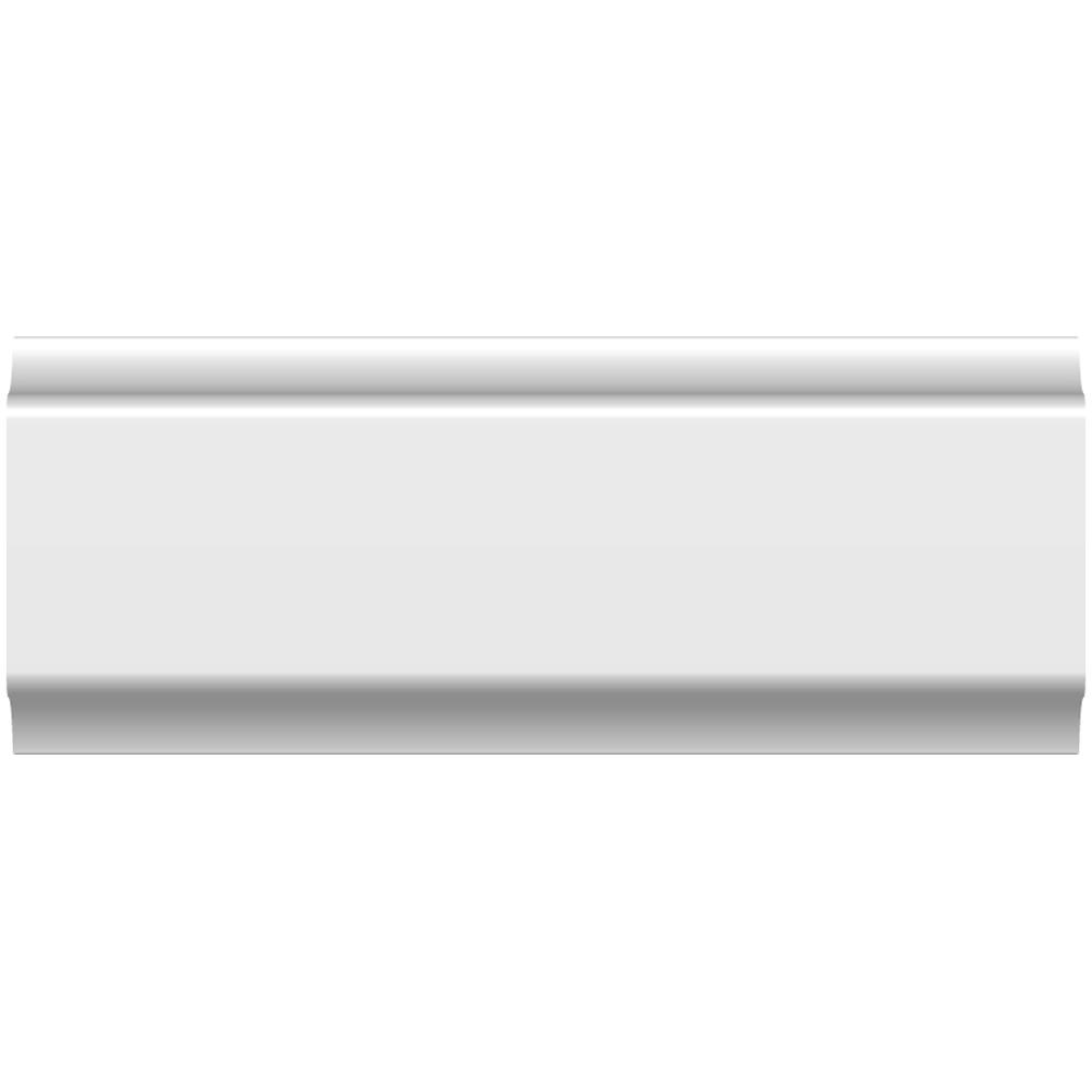 National Skirting White Jive Primed Dado Rail 25mm 50 x 2300mm Image 2