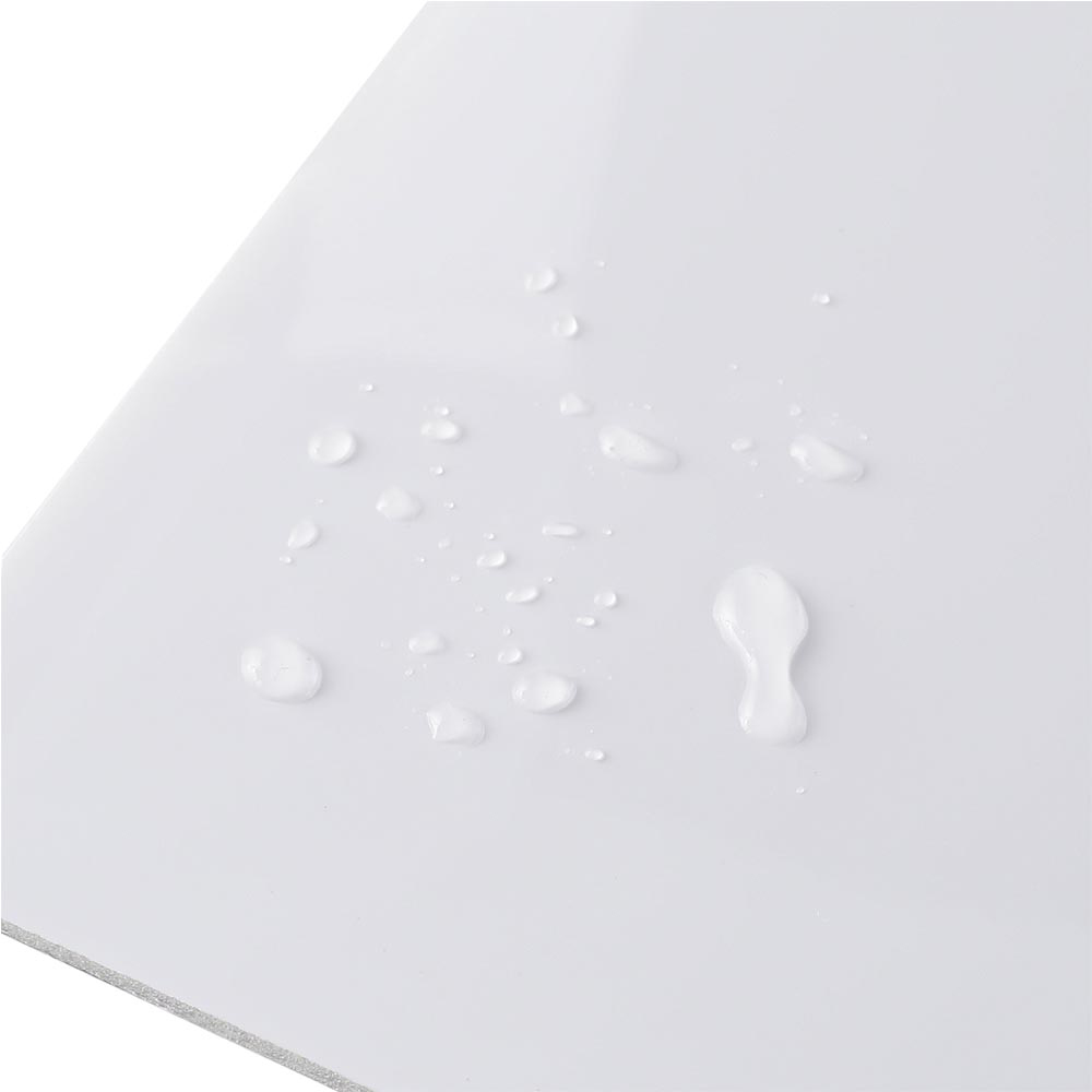 Living and Home White Marble Peel and Stick Wall Sticker 60 x 30cm 10 Pack Image 6
