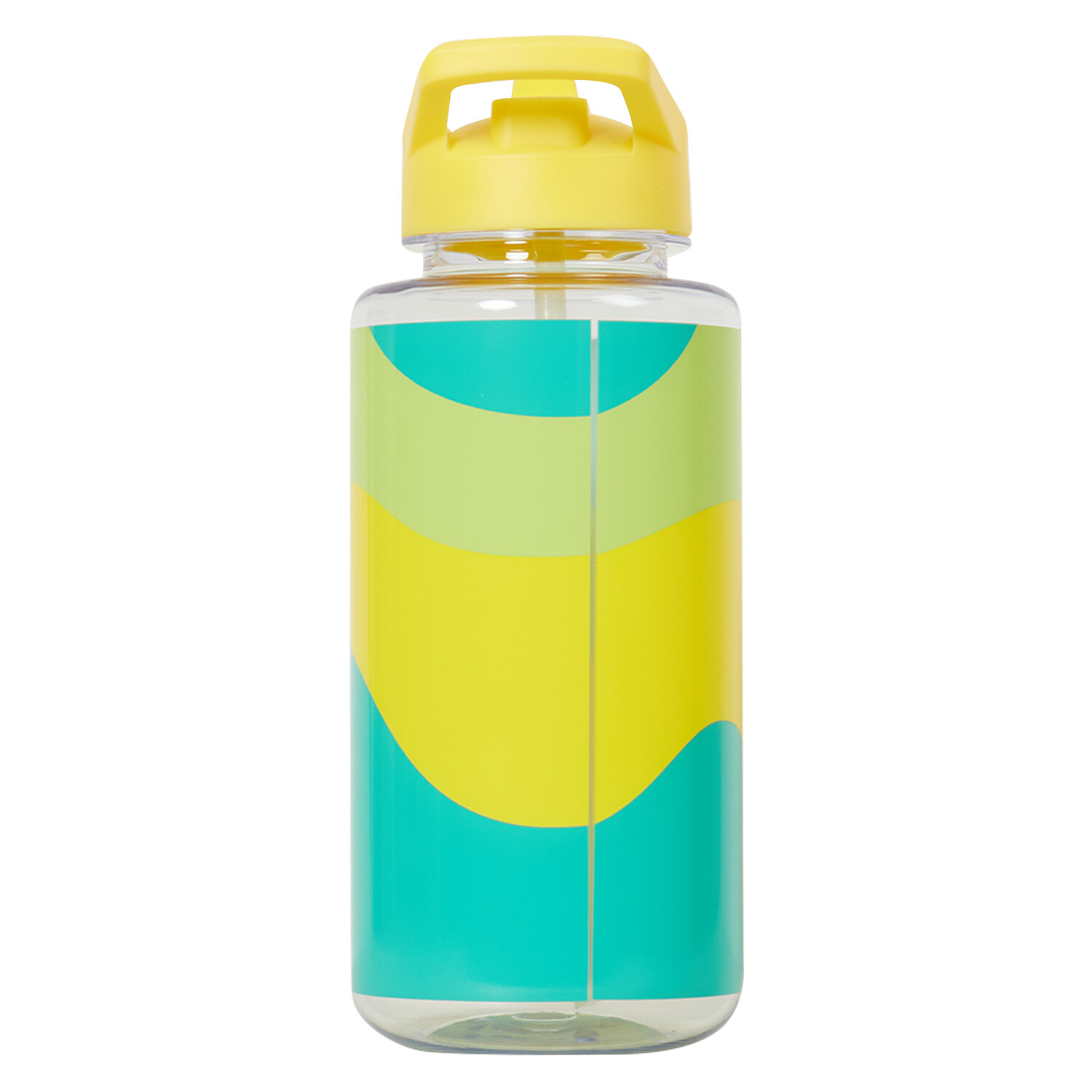 Bold Wave Teal Water Bottle - Teal Image 2