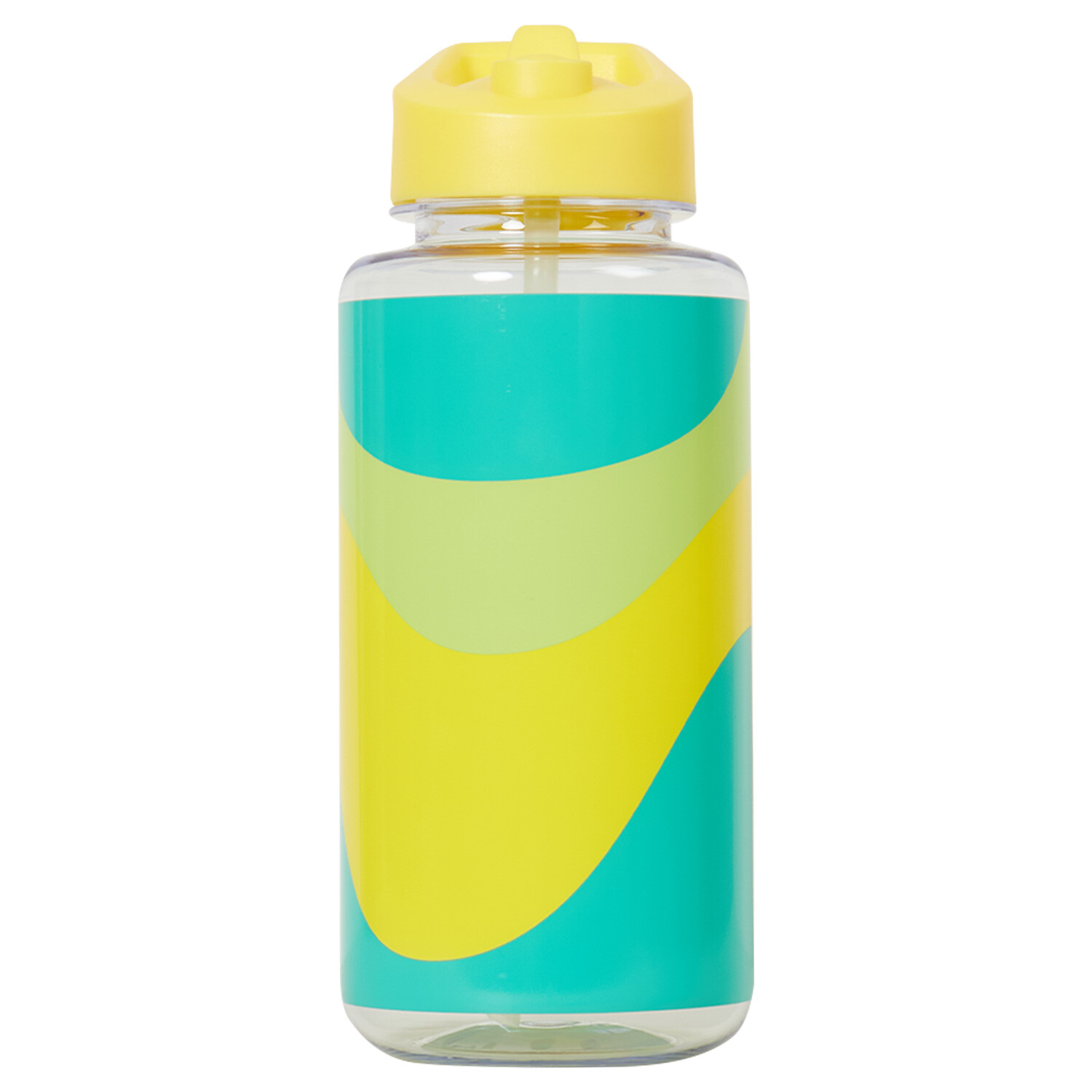 Bold Wave Teal Water Bottle - Teal Image 4