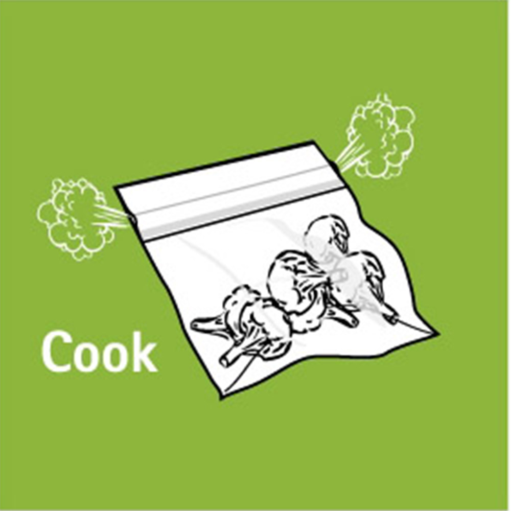 Toastabags Quickasteam Large Microwave Steam Bags 25 Pack Image 3