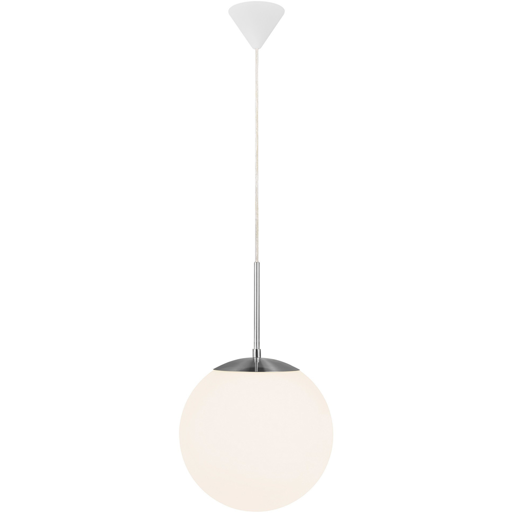 Nordlux Cafe 25 Opal White Pendant Light Image 2