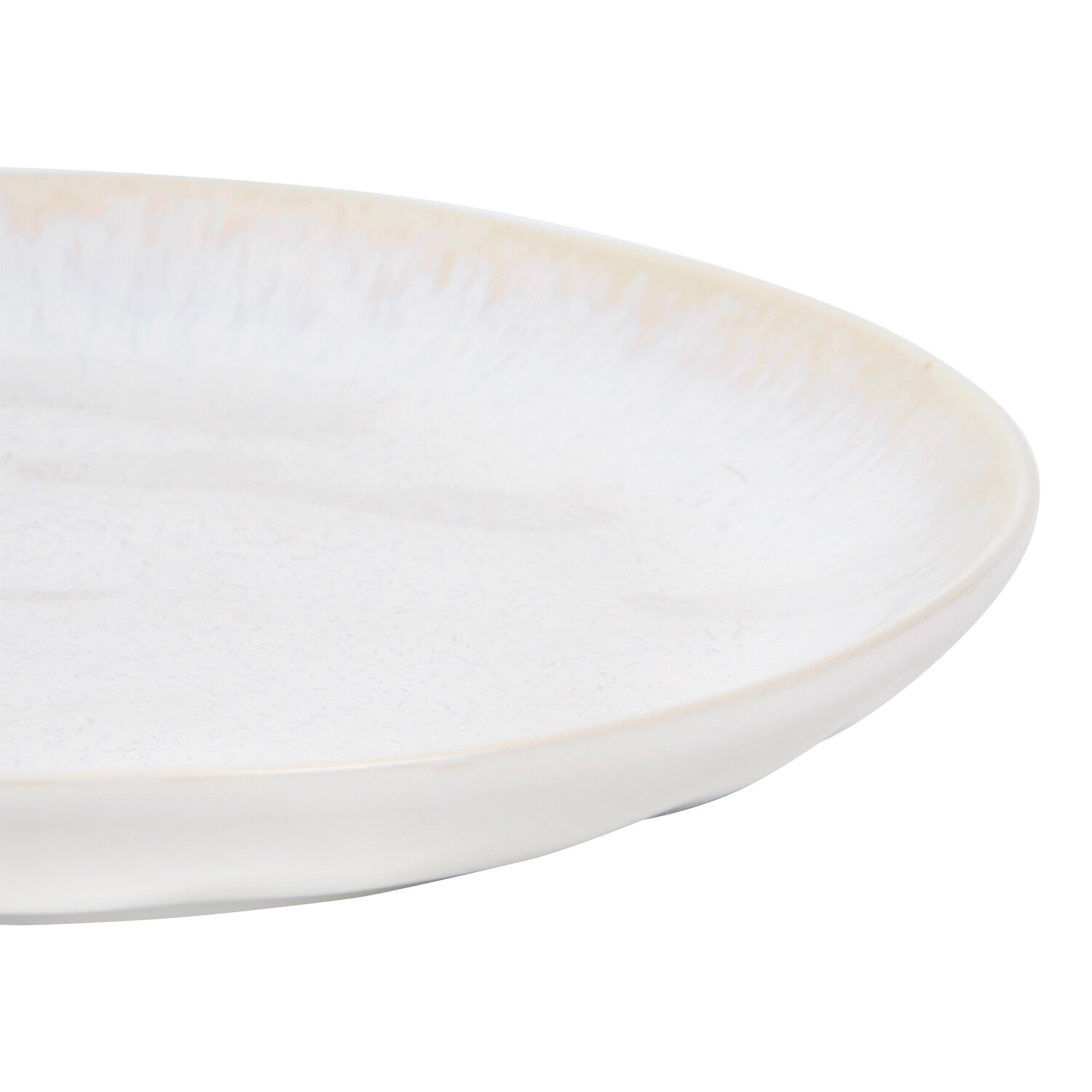 White Textured Plate - White / Dinner Plate Image 6
