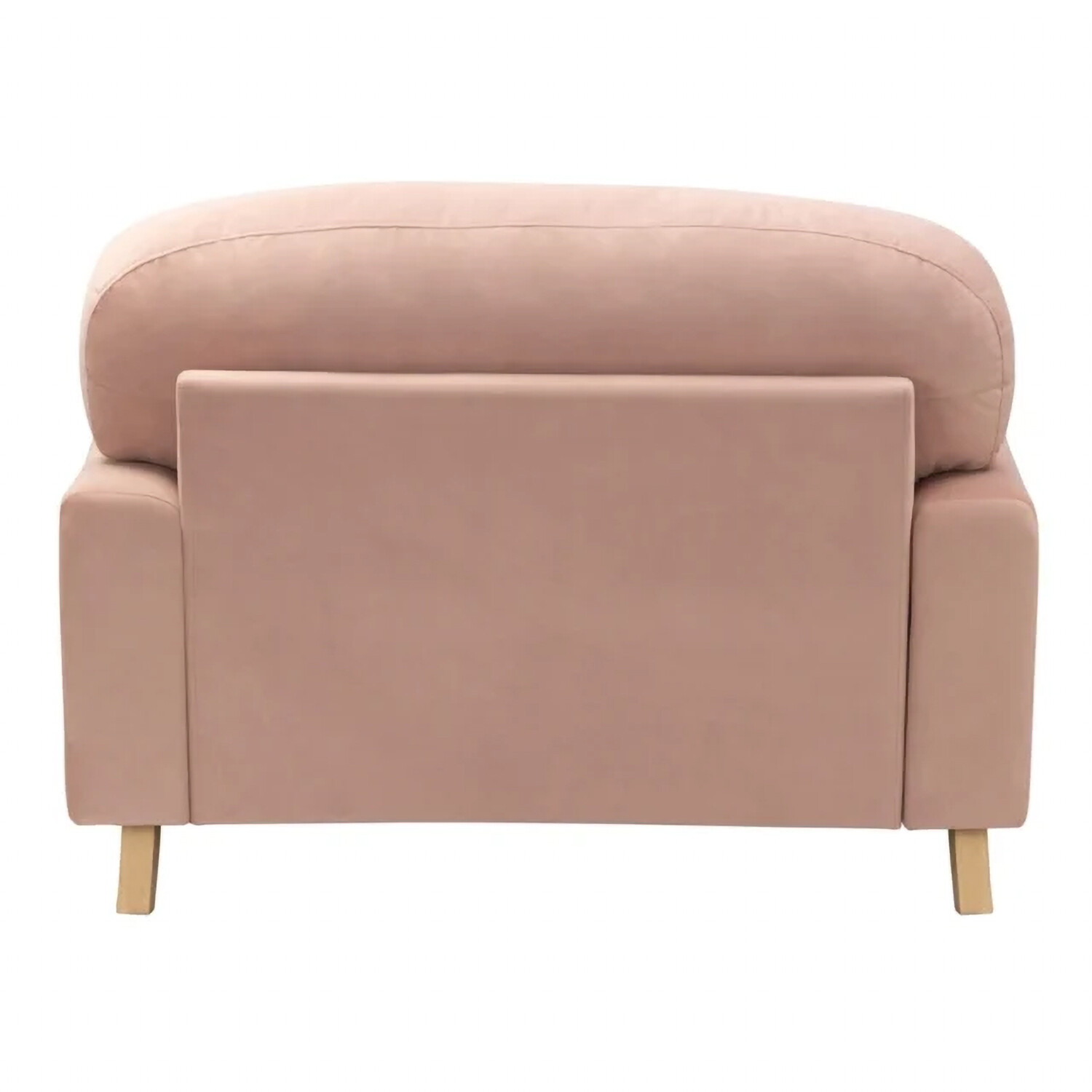 Dulcie Matte Velvet Snuggle Armchair - Confeti Pink Image 4