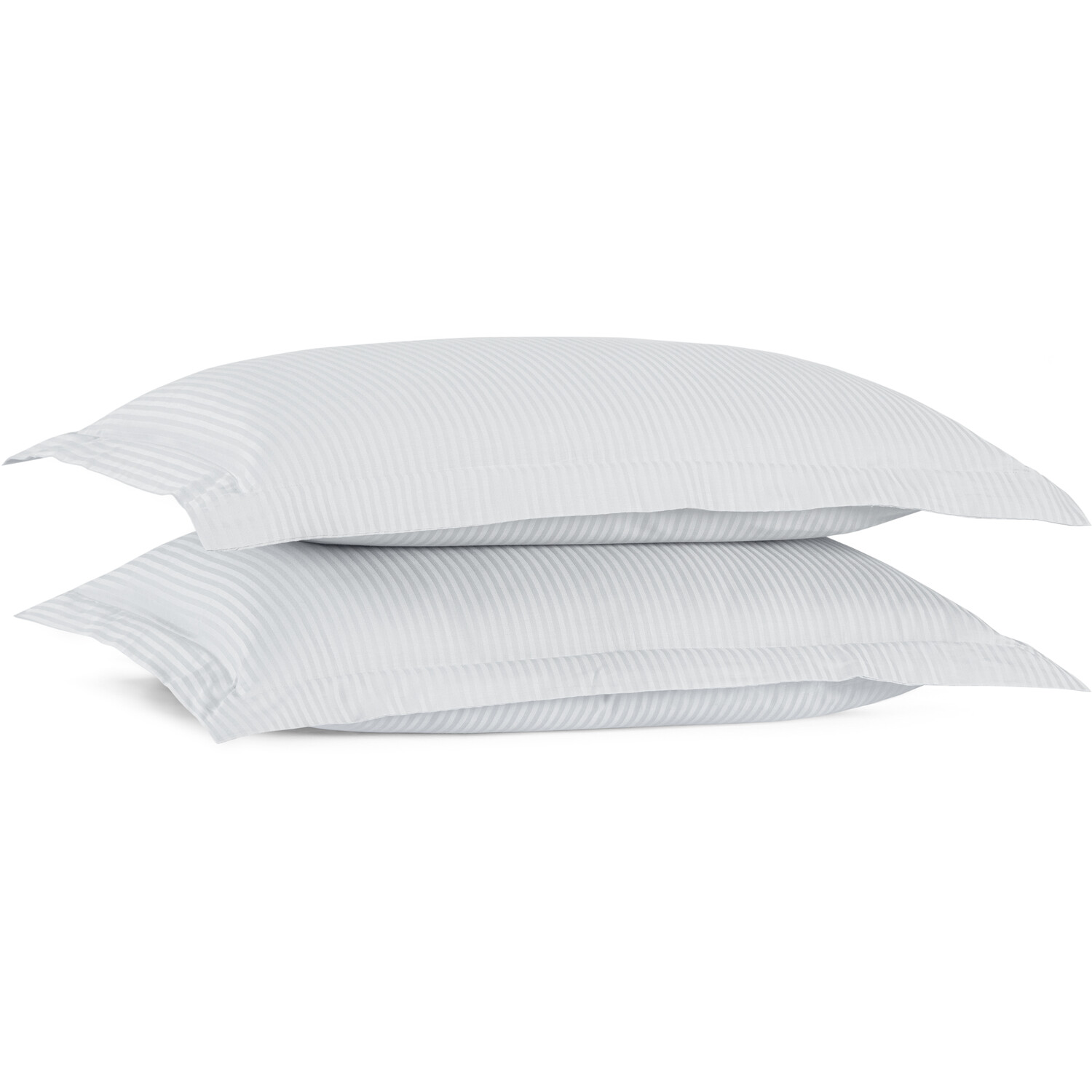 Bamboo Cotton Fitted Sheet - Silver / Superking Image 2