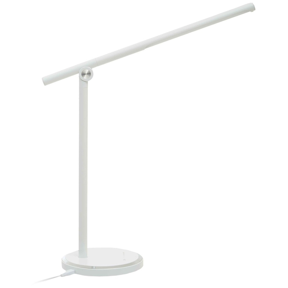 Premier Housewares White Touch Lamp Image 1