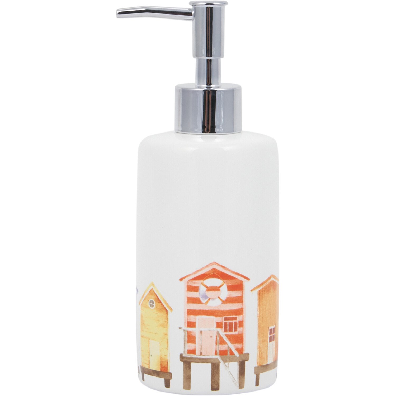 Vintage Beach Hut Soap Dispenser Image 2