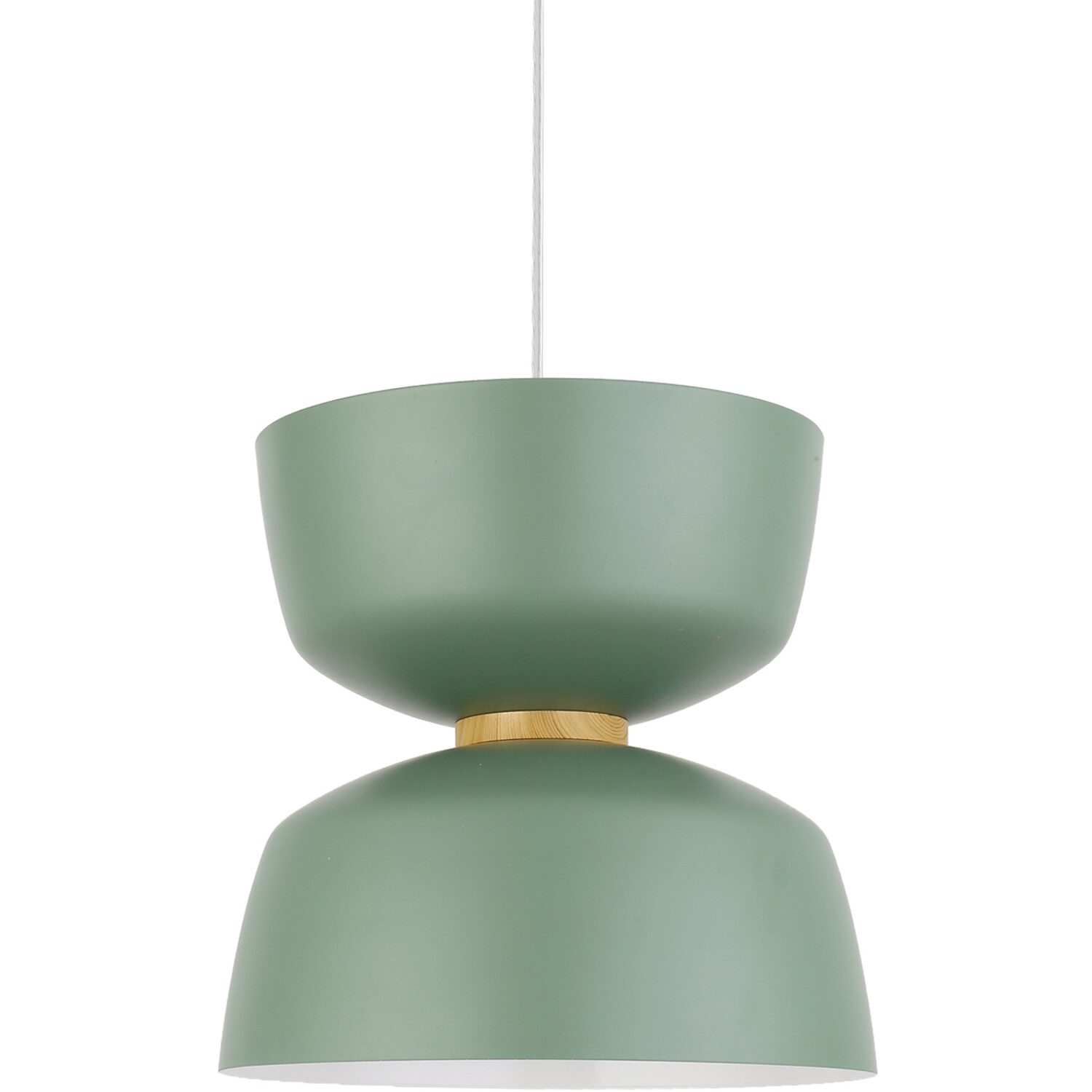 Sage and Gold Easy Fit Pendant Shade Image 2