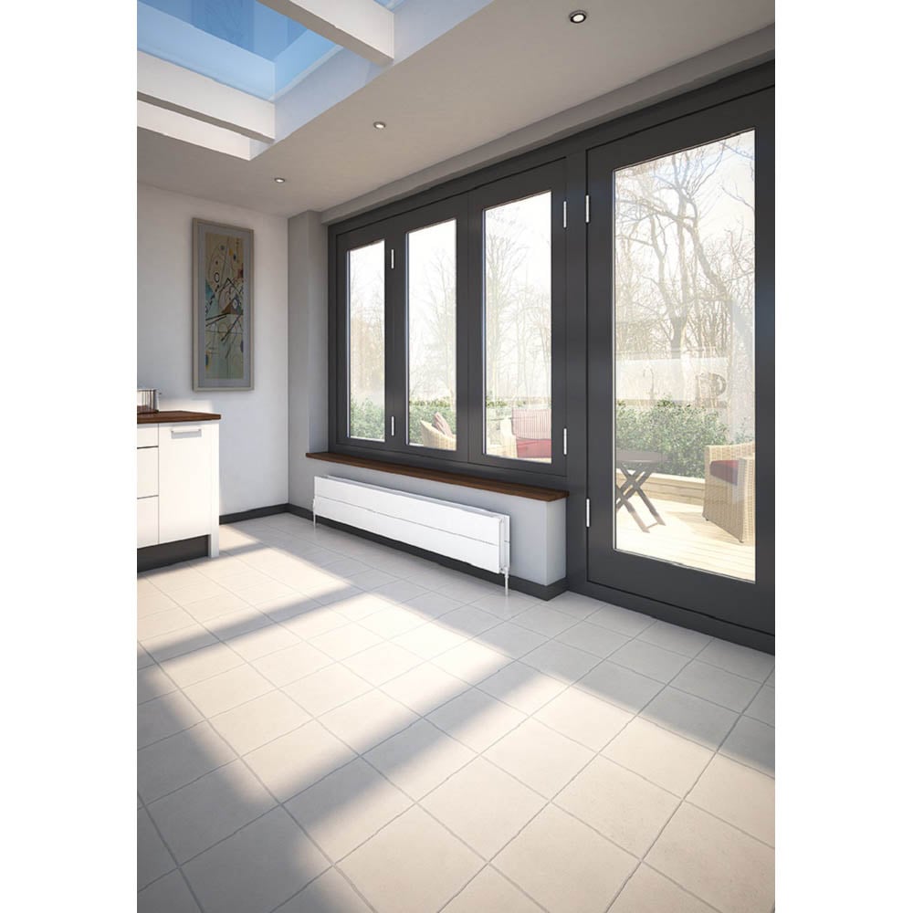 Henrad Verona White Double Lo Line Radiator 292 x 800mm Image 2