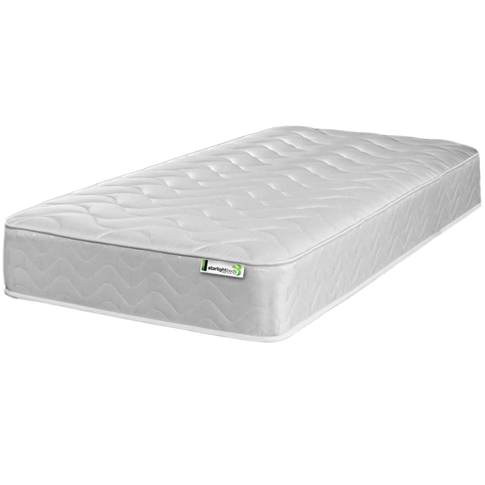 Starlight Beds Shorty White Hybrid Deep Memory Foam and Spring Mattress Image 1