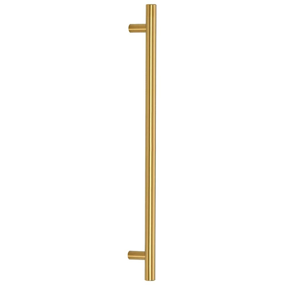 Wallplus Gold Stainless Steel T-Shaped Cabinet Handle 40cm 5 Pack Image 4