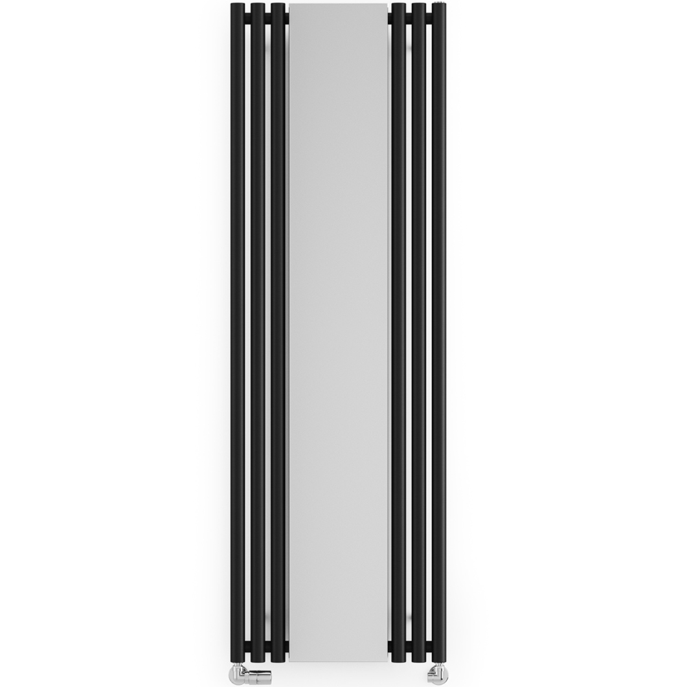 Terma Rolo Mirror 2854 BTU Heban Black Radiator 1800 x 590mm Image 3