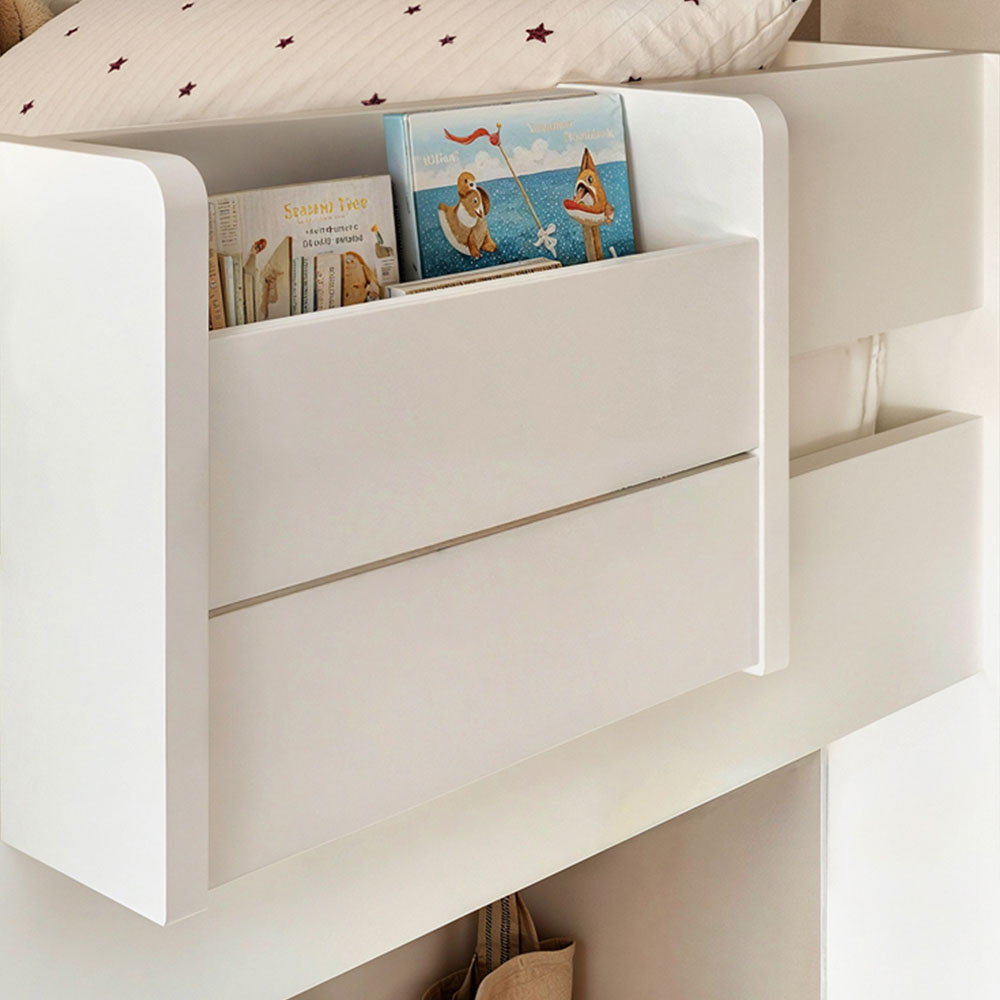 Noomi Clara White Triple Bunk Bed Image 6