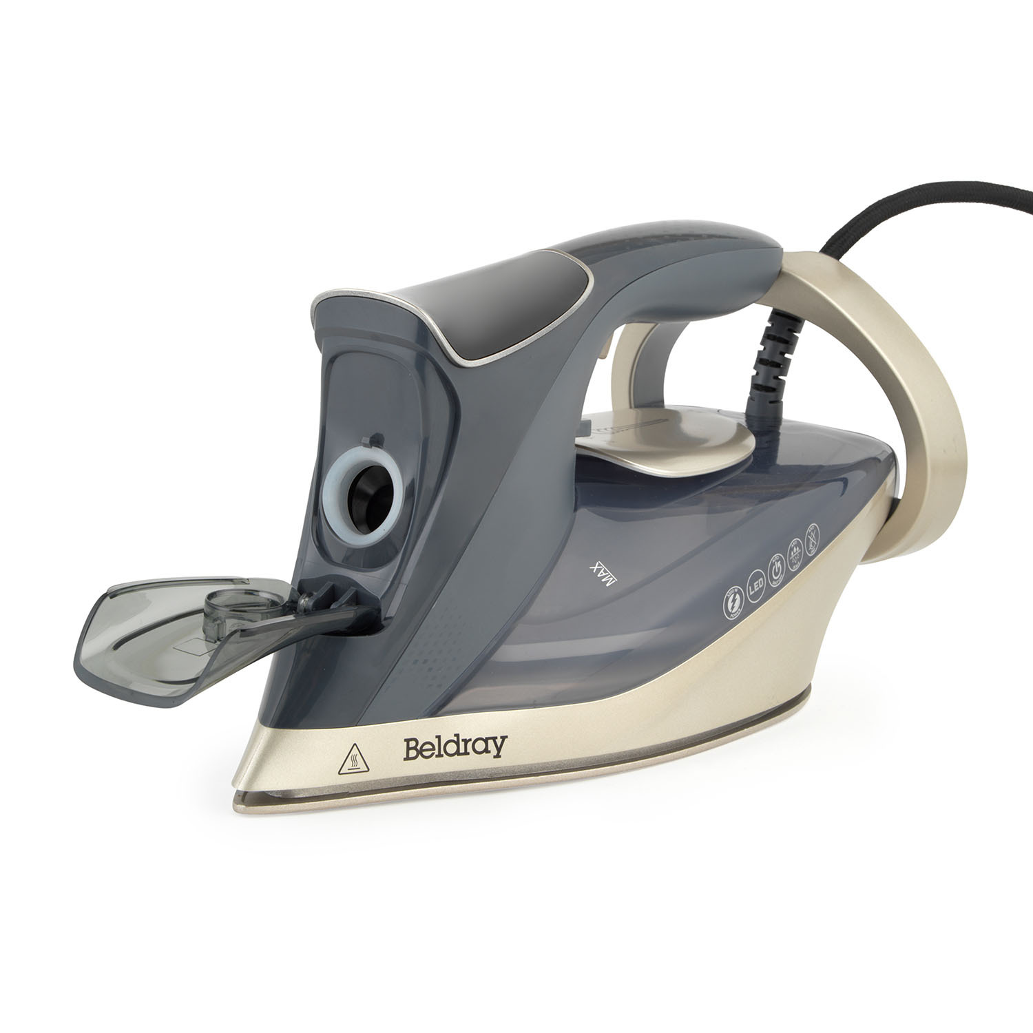 Beldray Digital Steam Iron 3200W - Black and Gold Image 4