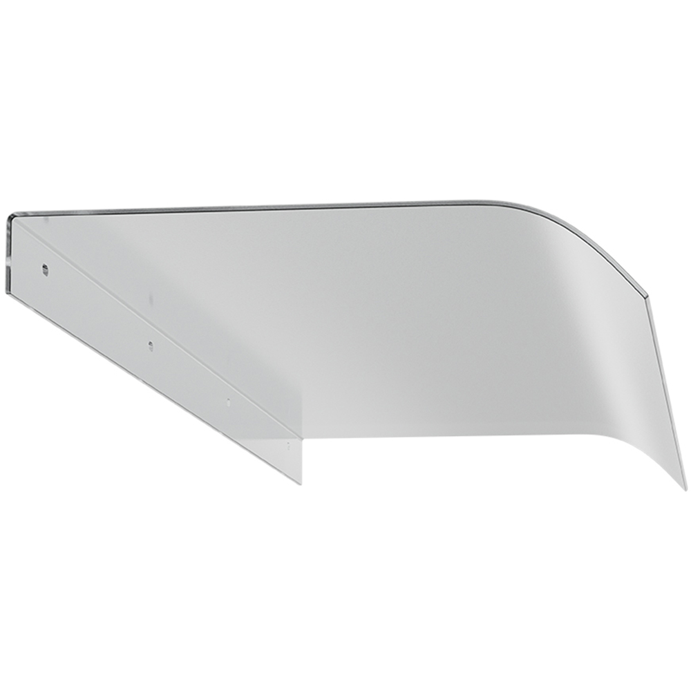 Living and Home Arched Frosted Awning Canopy 1.2m Image 5