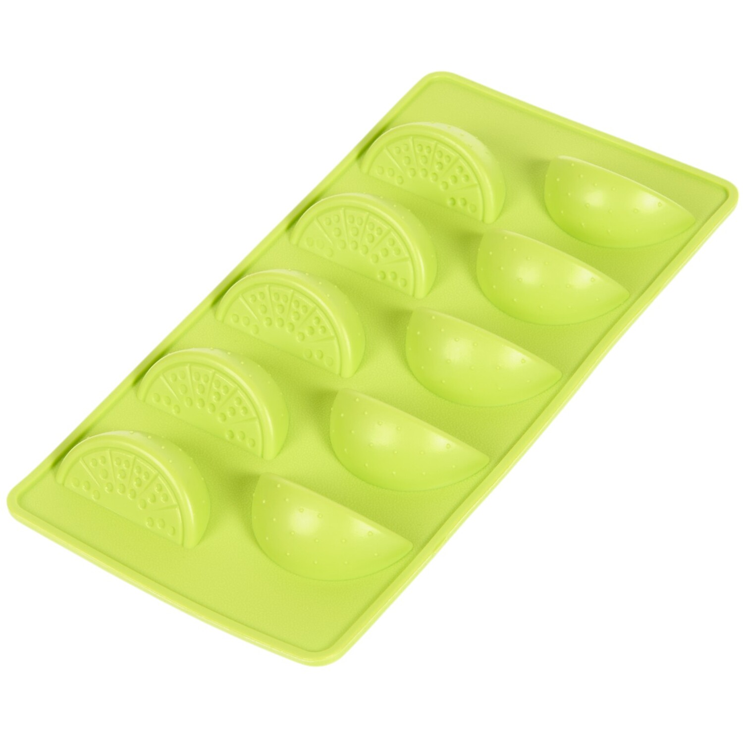 Dolce Vita Citrus 10 Ice Cubes Tray Yellow or Green Image 8