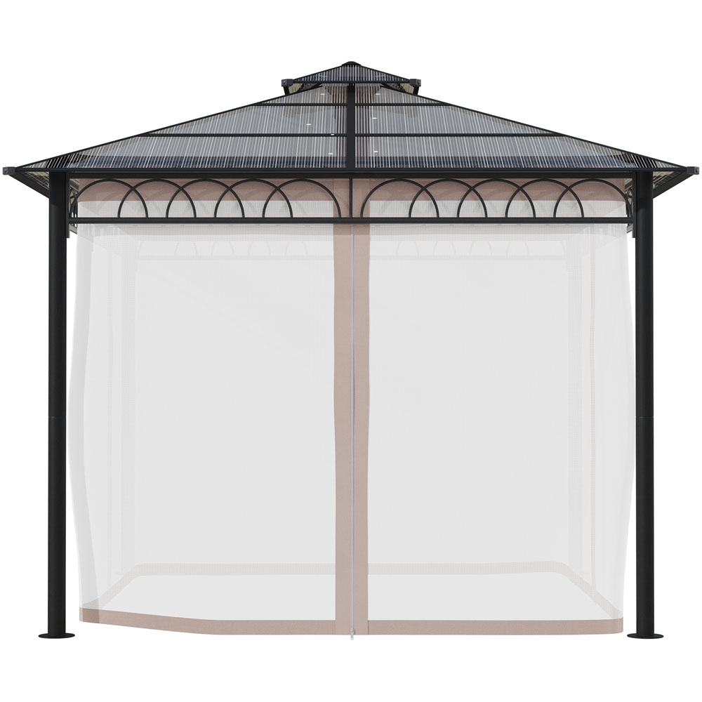 Outsunny 3x3m Outdoor Gazebo Poly Image 4
