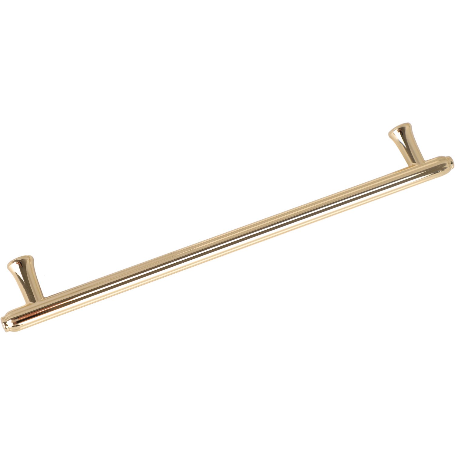 Pack of 2 Islington Linear T Bar Cabinet Handles Polished Brass 192 mm Image 2