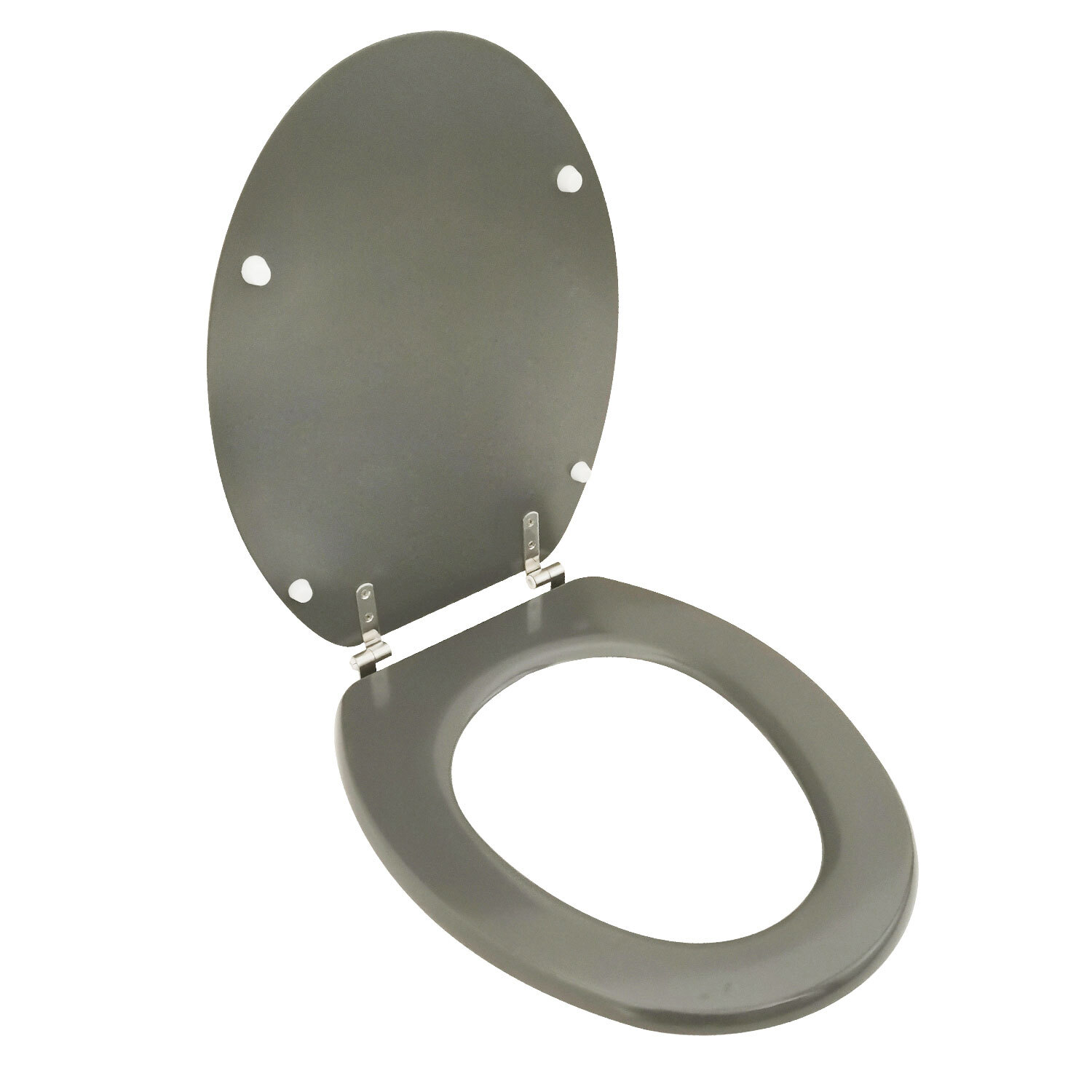 Kingston Dark Grey Toilet Seat Image 2