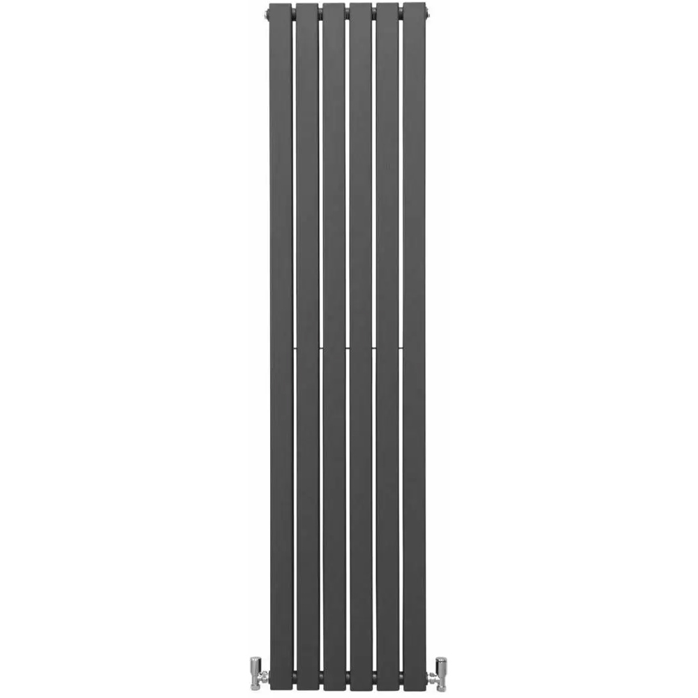 MonsterShop Anthracite Grey Flat Radiator 1800 x 420mm Image 2