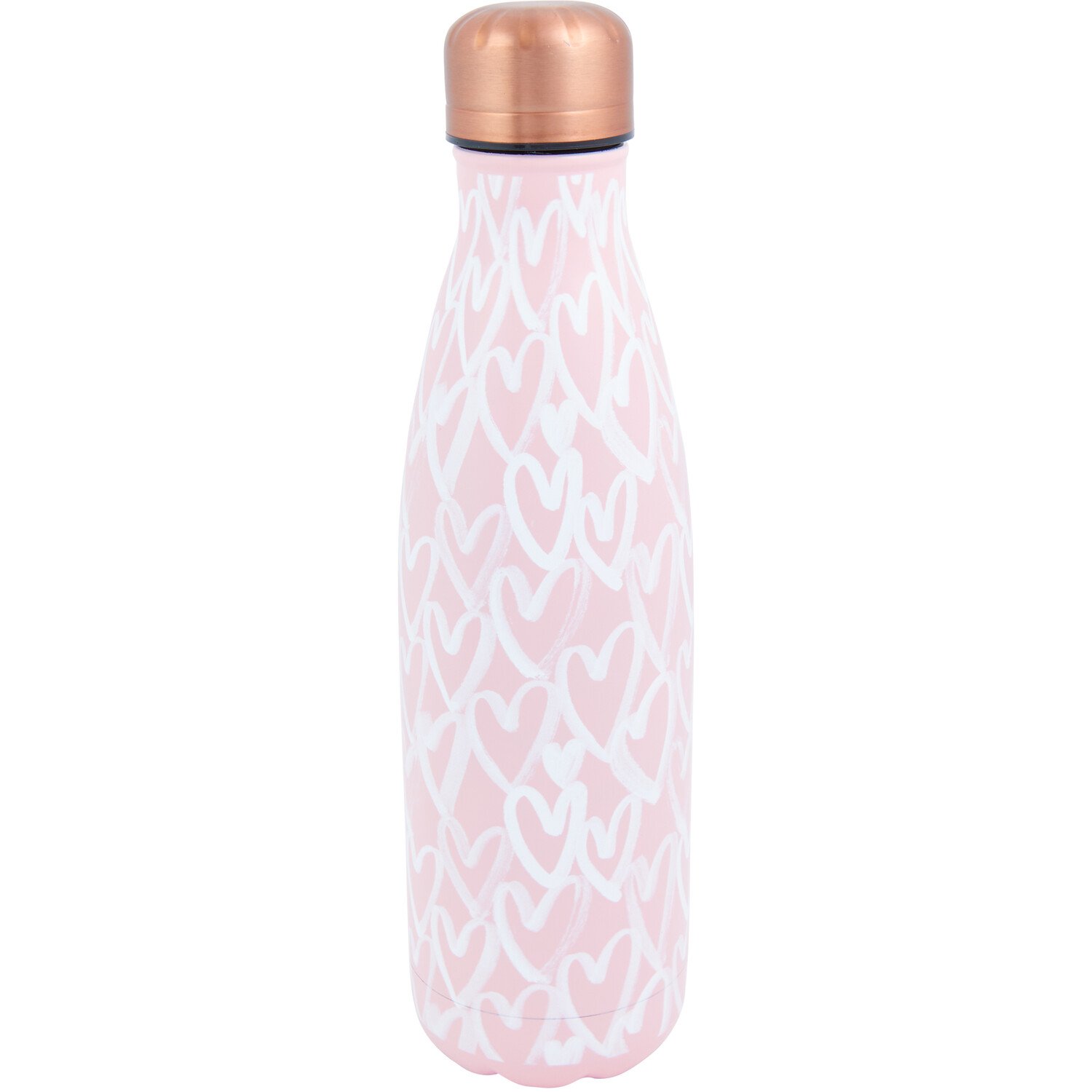 Gold Heart Stainless Steel Bottle 500ml Image 6
