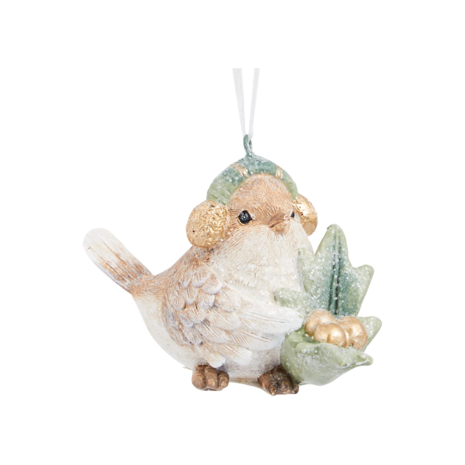 Christmas Robin Hanging Decoration Image 2
