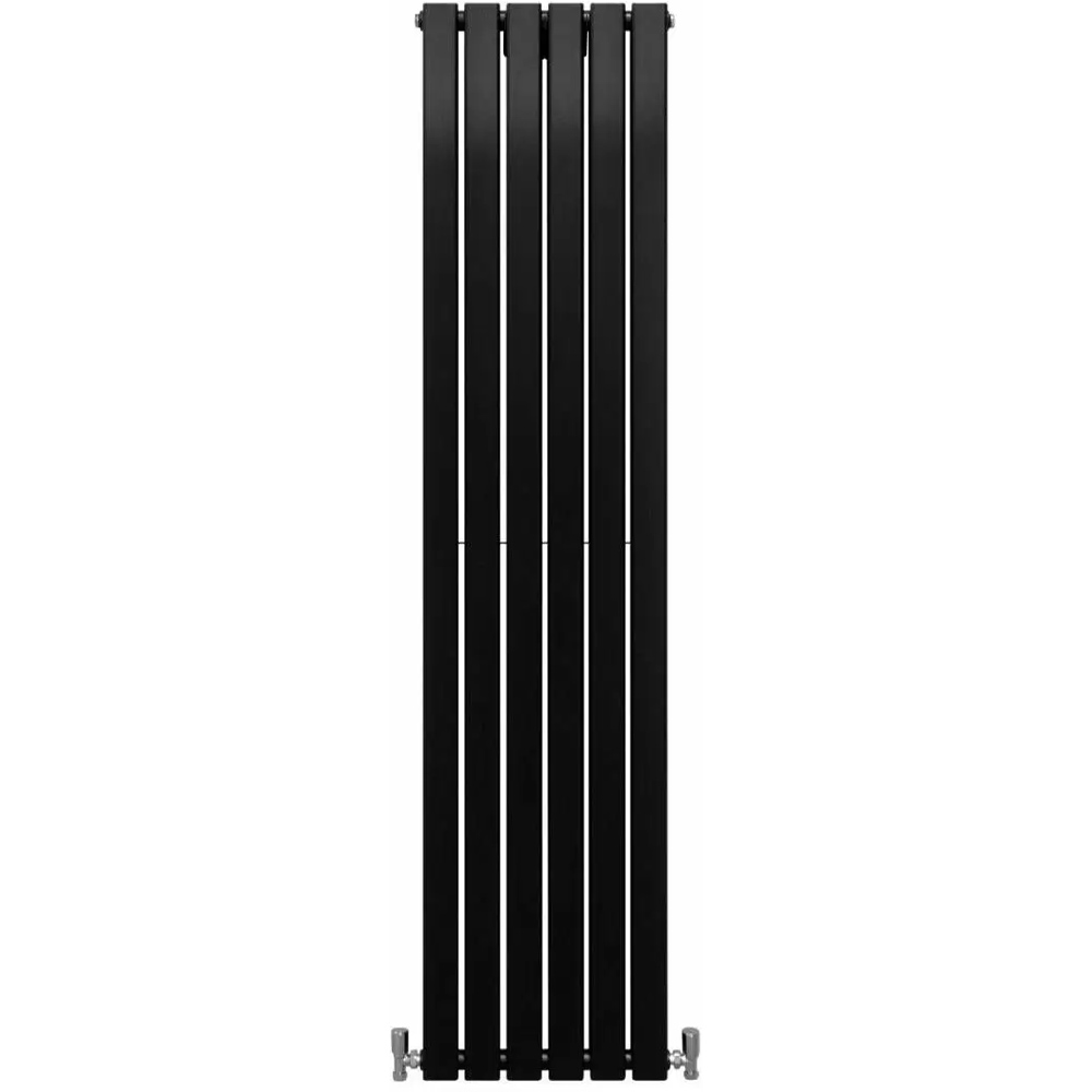 MonsterShop Black Flat Radiator 1800 x 420mm Image 2