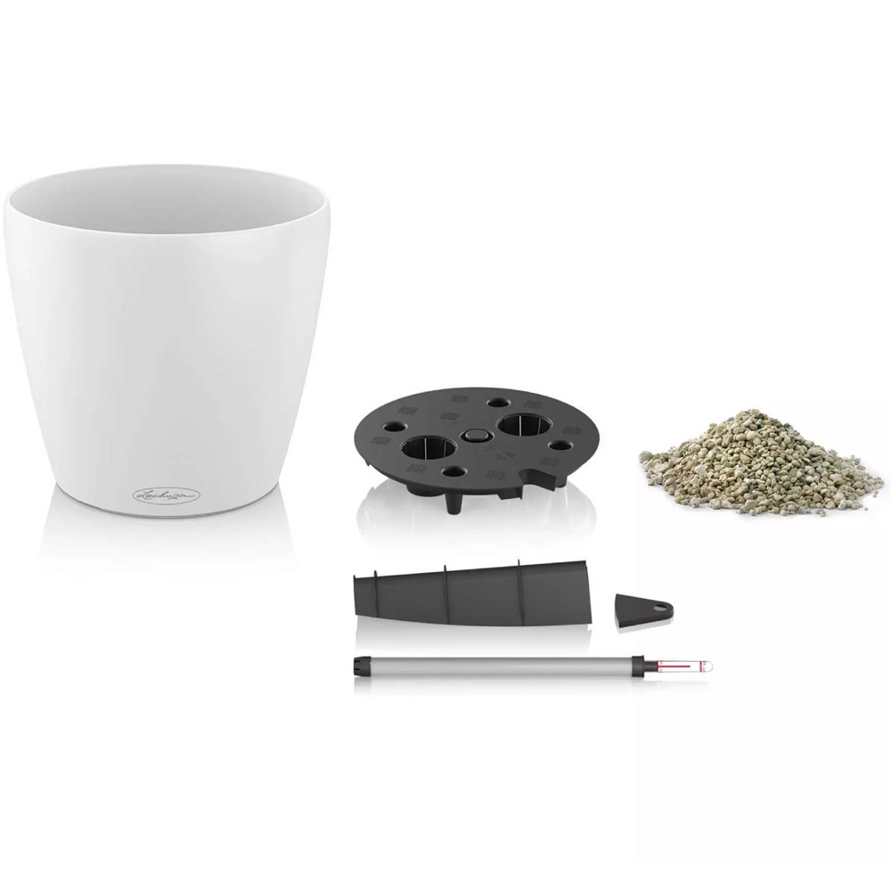 Lechuza Classico Colour 60 Slate Poly-Resin Self-Watering Planter 56cm Image 6