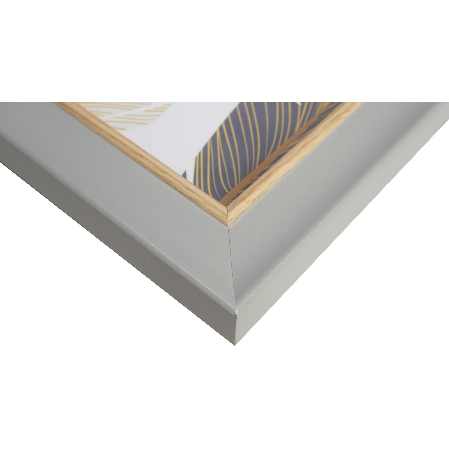 Freya Edged Frame - Grey / 20x16 Image 3