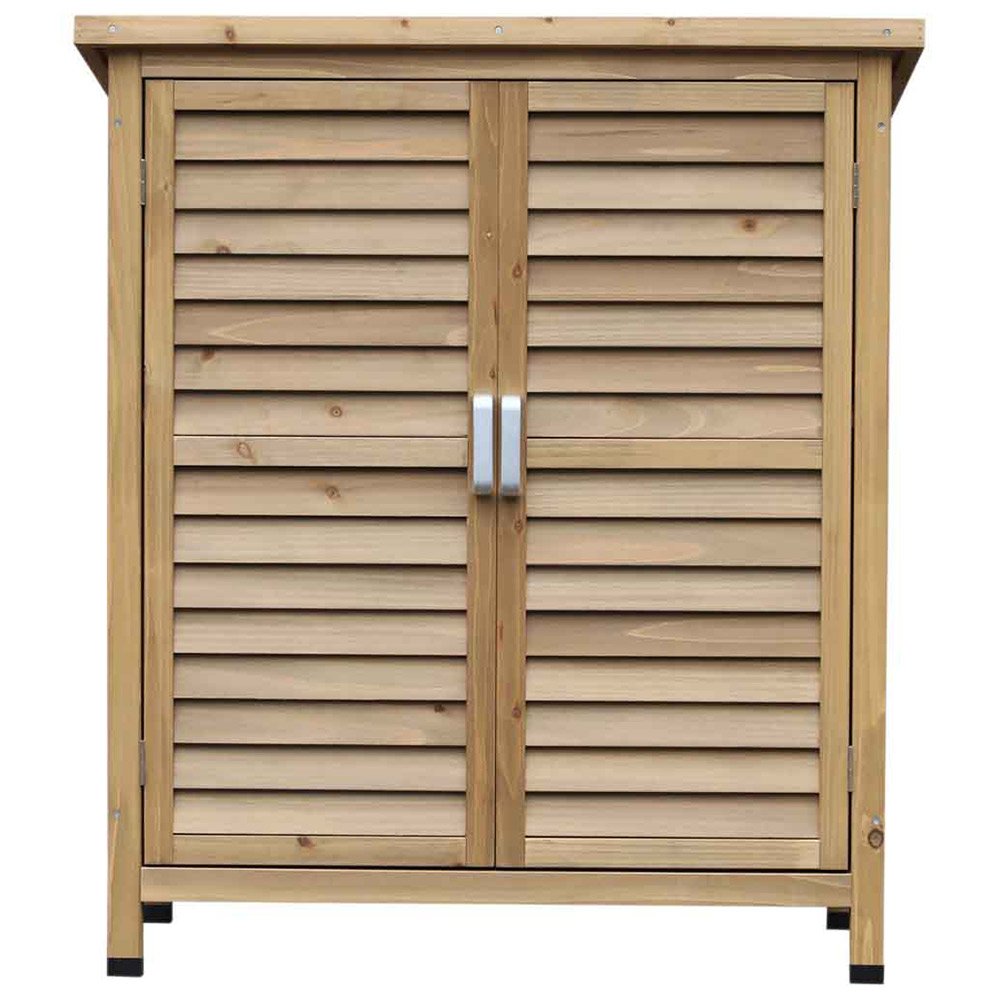 Outsunny Wooden Garden Storage Shed Image 3
