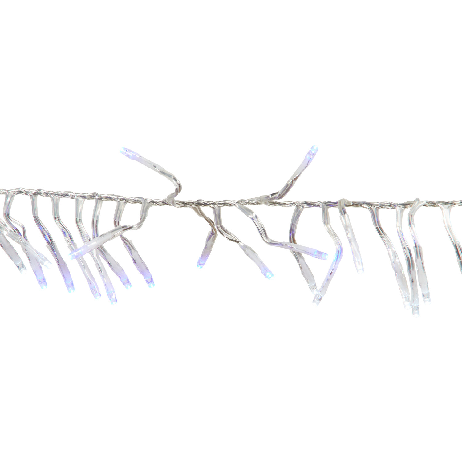 1000 Cluster LED Lights Blue and White - Blue & White Image 6