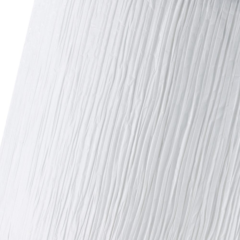 Happy Homewares White Wrinkled Paper Pendant Shade Image 7
