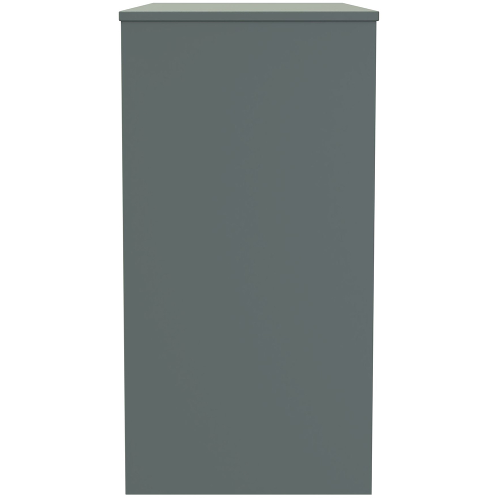 Crowndale Las Vegas 3 Drawer Reed Green Dressing Table Image 4