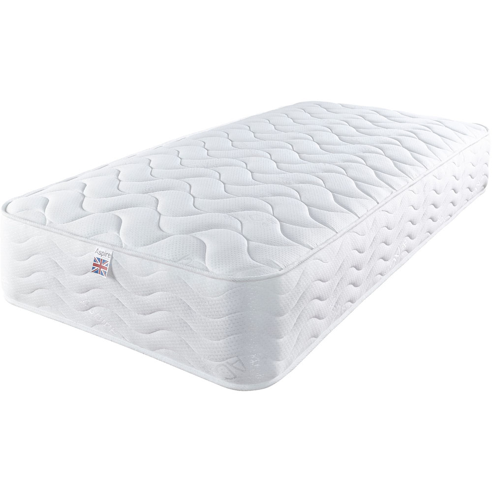 Aspire Small Double 3 Layer Memory Foam Hybrid Mattress Image 1
