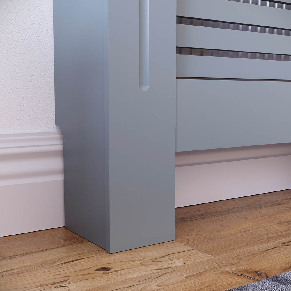 Vida Designs Milton Grey Radiator Cover Small Image 3