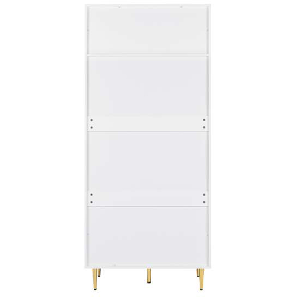Birlea Zara 2 Door Fluted White Wardrobe Image 5