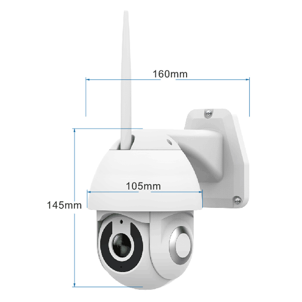 Ener-J Smart Outdoor Dome White IP Camera Image 5
