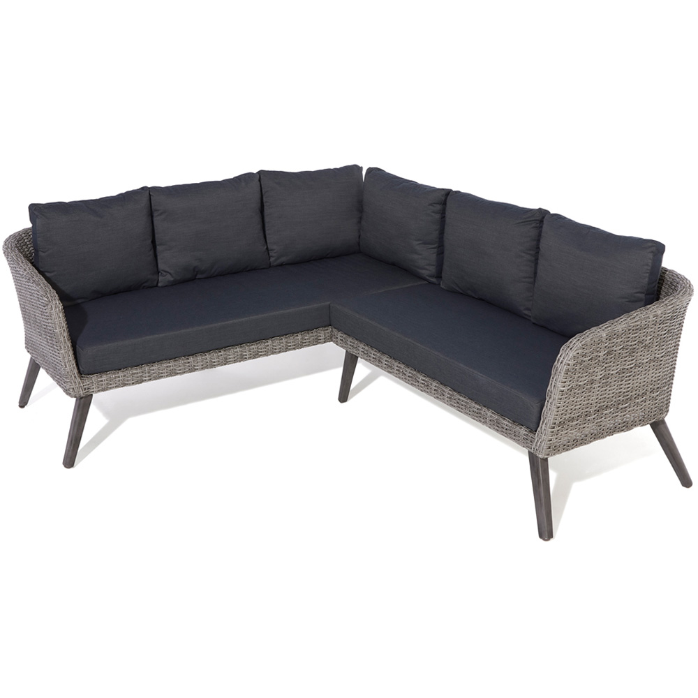 Rowlinson Hanoi 5 Seater Grey Corner Sofa Set Image 3