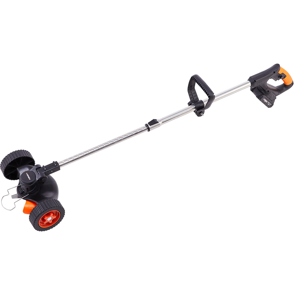 Living and Home ZX0017 Electric Cordless 20cm Lawn Mower with Battery and Charger Image 4