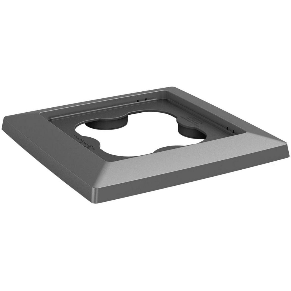 Lechuza Coaster for Cubico 30 Charcoal 2 Pack Image 3