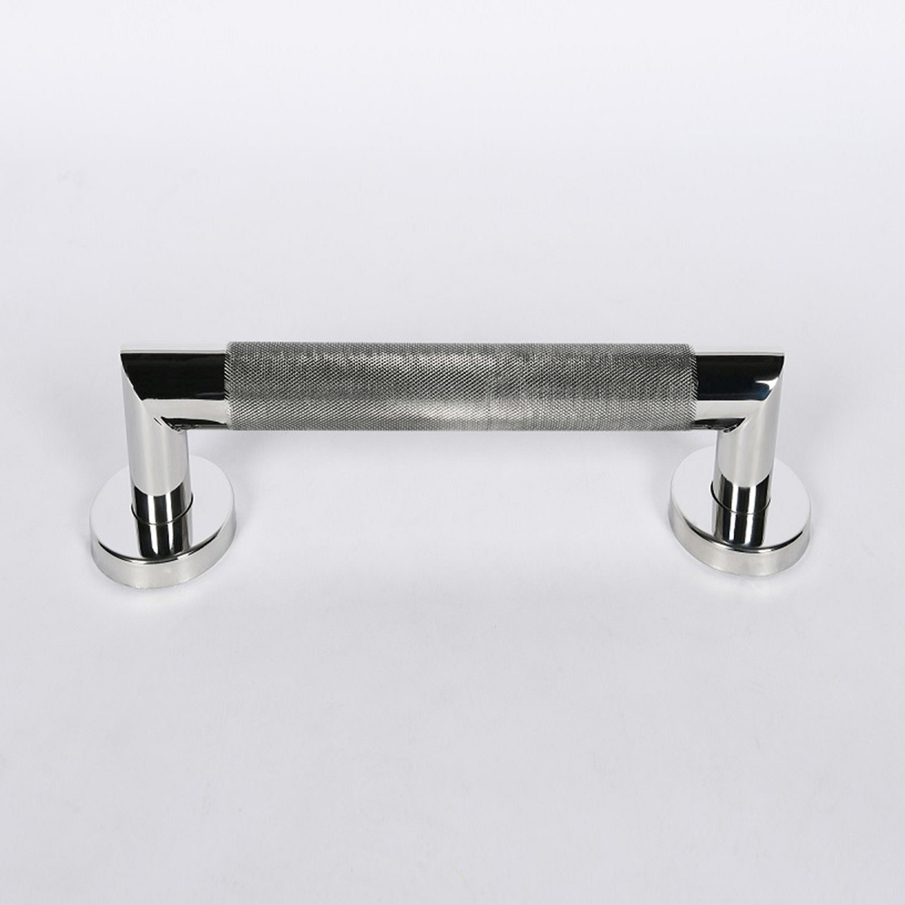 Rothley Polished Knurled Grab Rail 32 x 305mm Image 2
