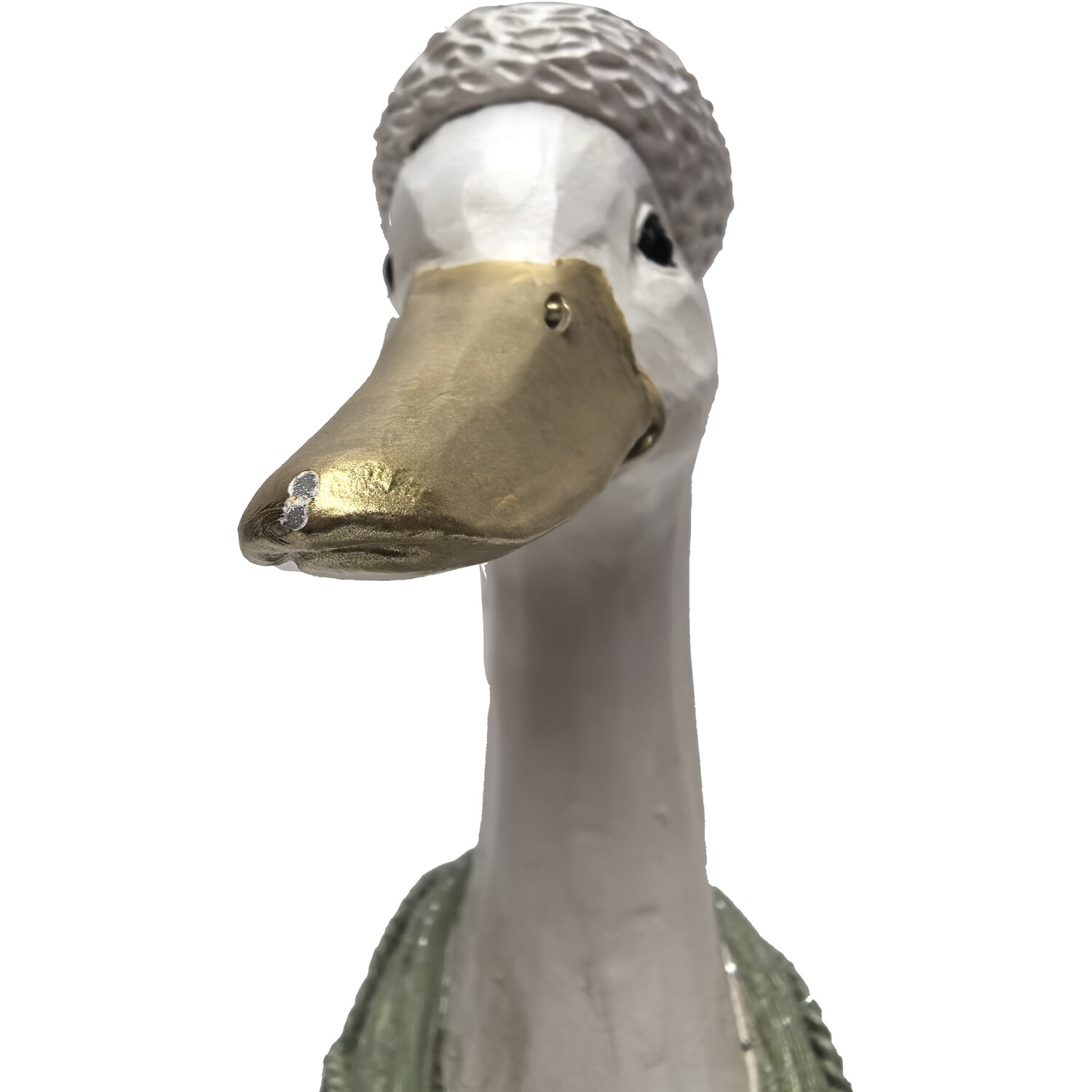 Cosy Cottage Duck Ornament Green Image 5