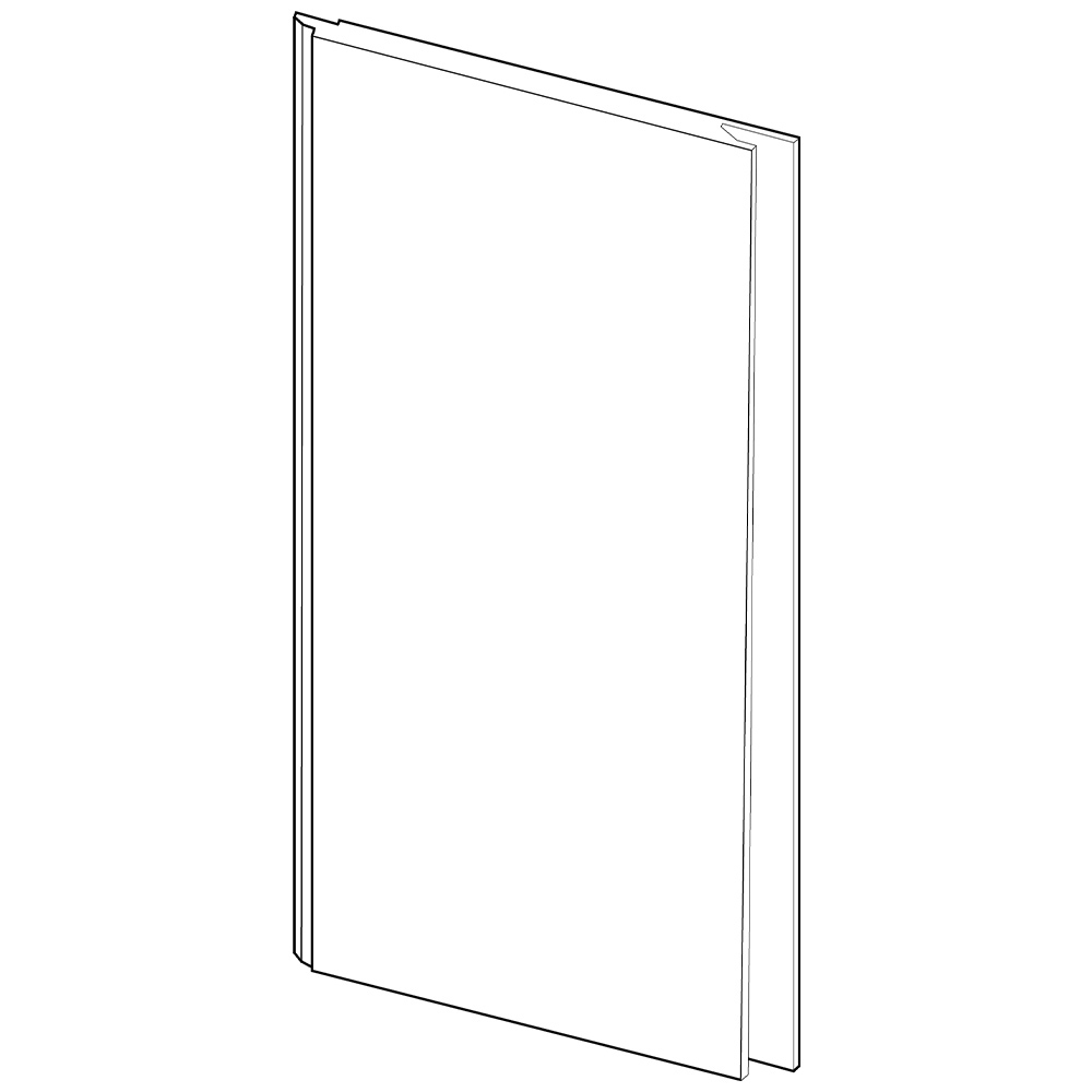 Wetwall Elite Vienna Blue Tongue and Groove Shower Panel 2420 x 1200mm Image 5