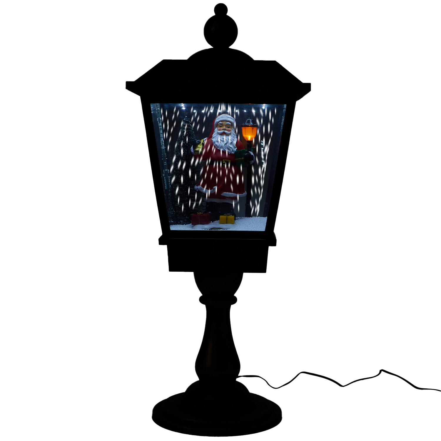 Snowing LED Music Table Lamp - Gold Image 3