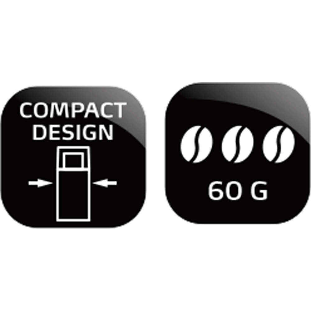 Melittao Amigo 1029-01 Black Electric Coffee Grinder Image 9