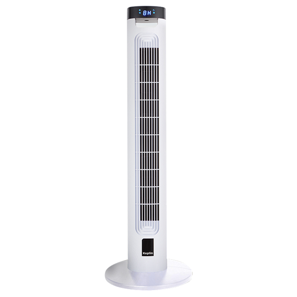 Keplin White 3 Speed Cooling Tower Fan with Remote Control 36 inch Image 1