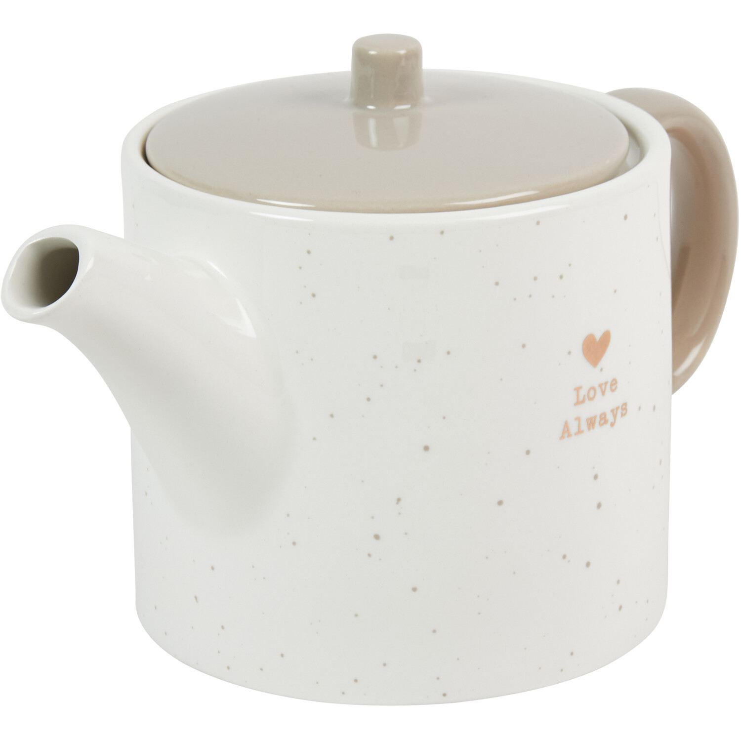 Gold Heart Teapot Image 2