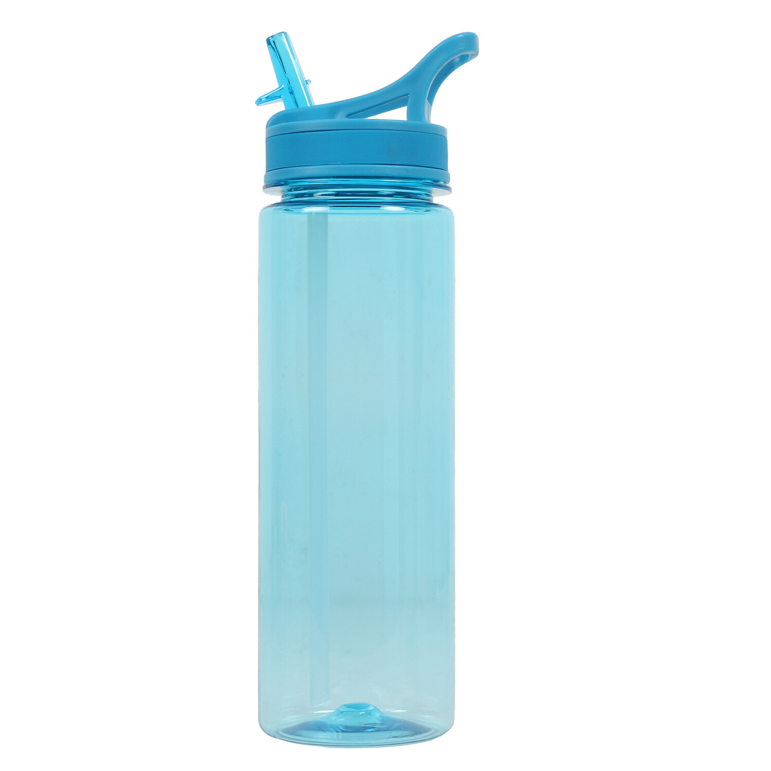 Single Clear Large Sports Water Bottle in Assorted styles Image 3