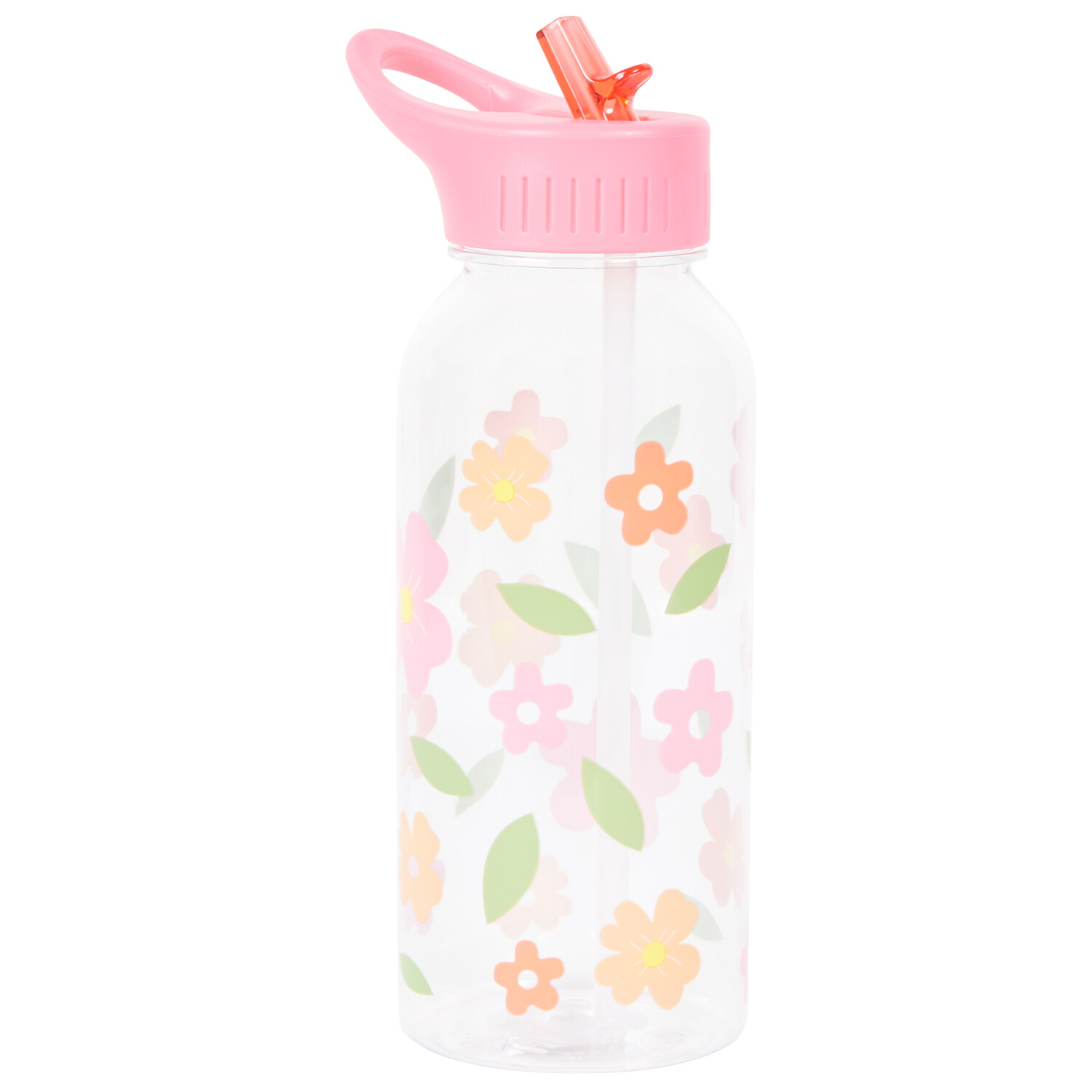 Floral Print Water Bottle 1L Multicolour Image 3
